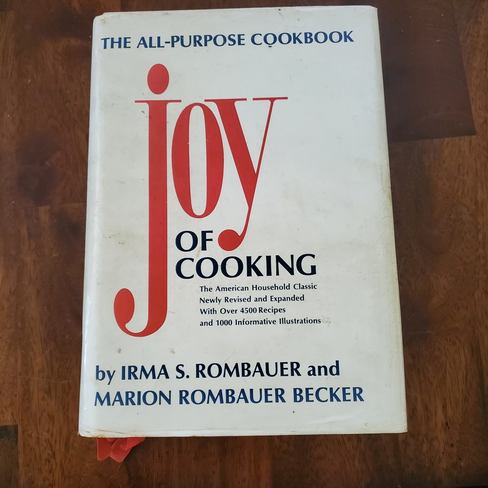 Joy of‎ Cooking 1975 Ed 1982 Printing Hardcover Cookbook Irma Rombauer Vintage